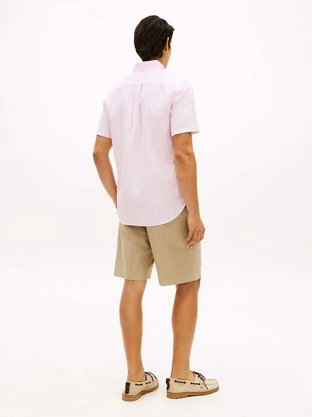 Striped Cotton-Linen Blend Shirt Striped Cotton-Linen Blend Shirt