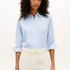 Striped Crepe Shirt