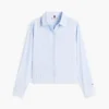 Striped Crepe Shirt
