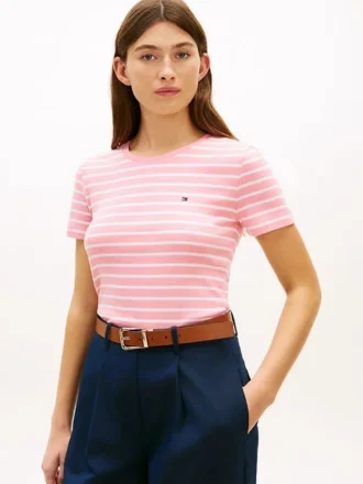 Striped Crewneck Favorite T-Shirt