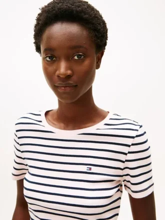 Striped Crewneck Favorite T-Shirt