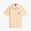 Striped Paper-Touch Camp Shirt
