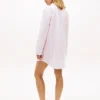Striped Poplin Sleep Dress