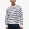 Striped Terry Crewneck Sweatshirt Striped Terry Crewneck Sweatshirt