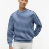 Striped Terry Crewneck Sweatshirt Striped Terry Crewneck Sweatshirt