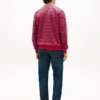 Striped Terry Crewneck Sweatshirt Striped Terry Crewneck Sweatshirt