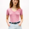 Striped V-Neck Favorite T-Shirt