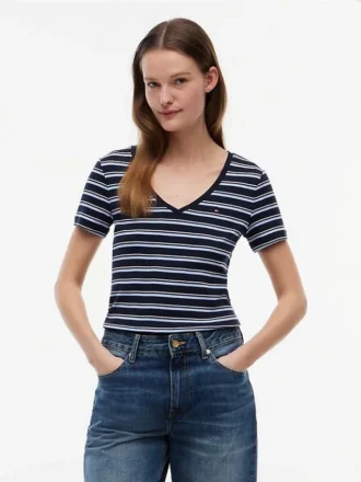 Striped V-Neck Favorite T-Shirt