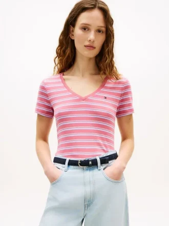 Striped V-Neck Favorite T-Shirt