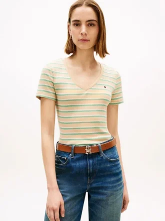 Striped V-Neck Favorite T-Shirt