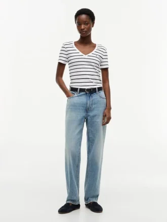 Striped V-Neck Favorite T-Shirt