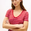Striped V-Neck Favorite T-Shirt