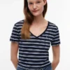 Striped V-Neck Favorite T-Shirt