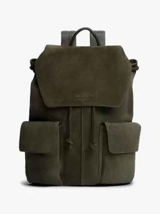 Suede Flap Backpack Suede Flap Backpack