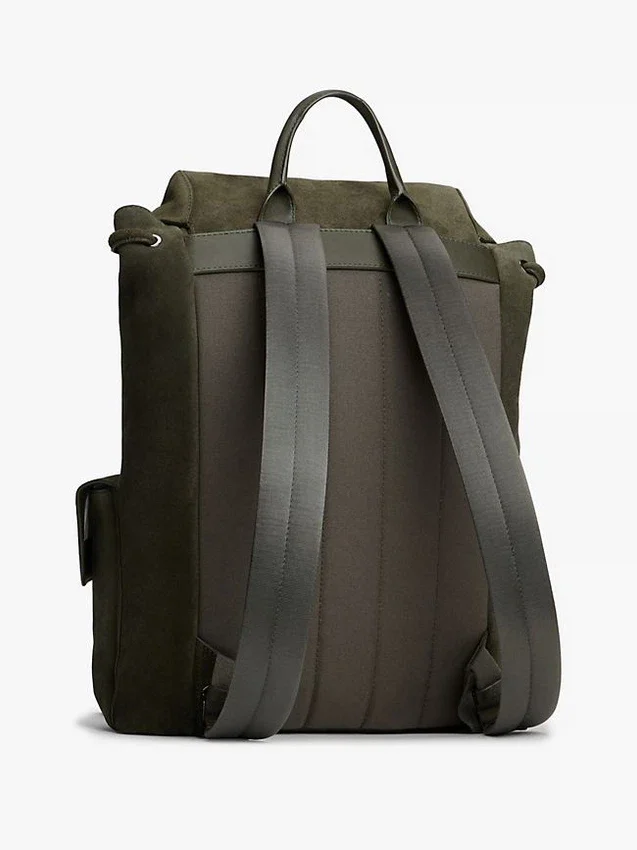 Suede Flap Backpack Suede Flap Backpack