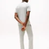 Sueded Jersey Henley Sleep Shirt