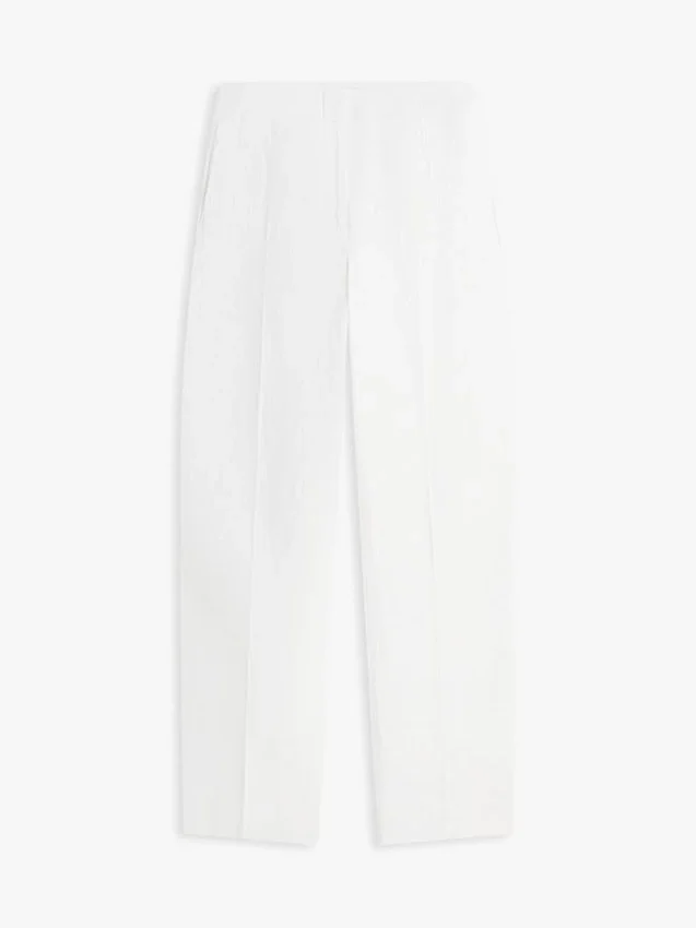 Tailored Linen-Blend Barrel Pant Tailored Linen-Blend Barrel Pant