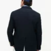 Textured Cotton-Wool Blend Blazer