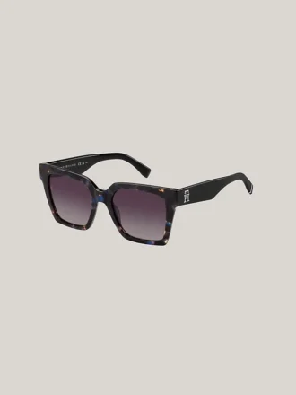 TH Logo Oversized Butterfly Sunglasses