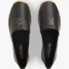 TH Monogram Leather Espadrille