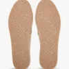 TH Monogram Metallic Leather Espadrille TH Monogram Metallic Leather Espadrille