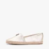 TH Monogram Metallic Leather Espadrille TH Monogram Metallic Leather Espadrille