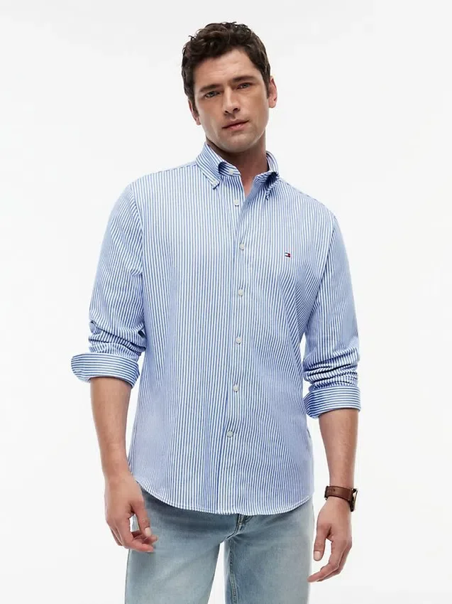 TH Performance Striped Oxford Shirt TH Performance Striped Oxford Shirt