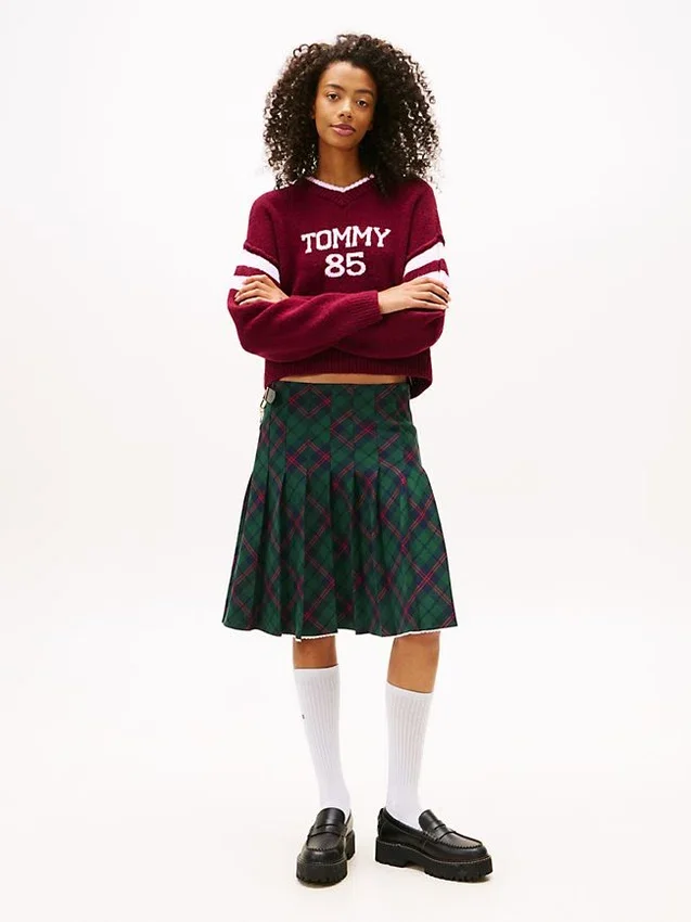 Tommy Jeans 85 Varsity V-Neck Sweater Tommy Jeans 85 Varsity V-Neck Sweater