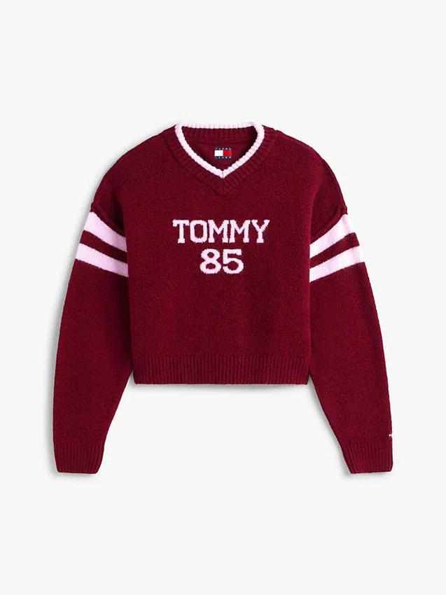 Tommy Jeans 85 Varsity V-Neck Sweater Tommy Jeans 85 Varsity V-Neck Sweater