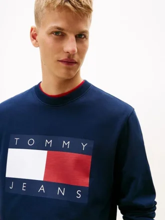Tommy Jeans Big Flag Logo Sweatshirt