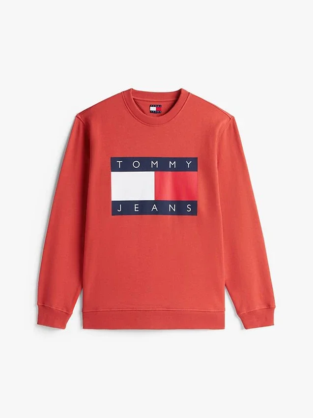 Tommy Jeans Big Flag Logo Sweatshirt Tommy Jeans Big Flag Logo Sweatshirt