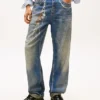 Tommy Jeans Chain-Print Relaxed Jean