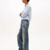 Tommy Jeans Chain-Print Relaxed Jean