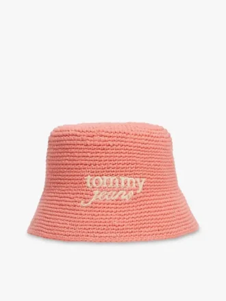 Tommy Jeans Crochet Bucket Hat