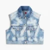 Tommy Jeans Cropped Denim Vest Tommy Jeans Cropped Denim Vest
