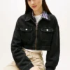 Tommy Jeans Cropped Denim Zip Jacket Tommy Jeans Cropped Denim Zip Jacket