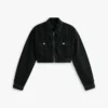 Tommy Jeans Cropped Denim Zip Jacket Tommy Jeans Cropped Denim Zip Jacket