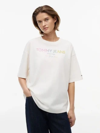 Tommy Jeans Crystal Logo T-Shirt