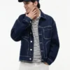 Tommy Jeans Dark Wash Denim Ranch Jacket Tommy Jeans Dark Wash Denim Ranch Jacket