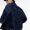 Tommy Jeans Dark Wash Denim Ranch Jacket Tommy Jeans Dark Wash Denim Ranch Jacket