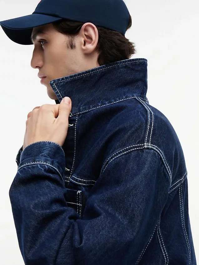 Tommy Jeans Dark Wash Denim Ranch Jacket Tommy Jeans Dark Wash Denim Ranch Jacket