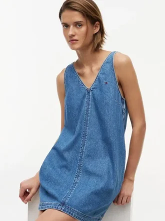 Tommy Jeans Denim Mini Dress