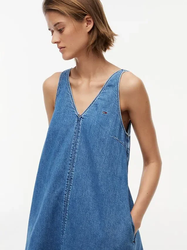 Tommy Jeans Denim Mini Dress Tommy Jeans Denim Mini Dress