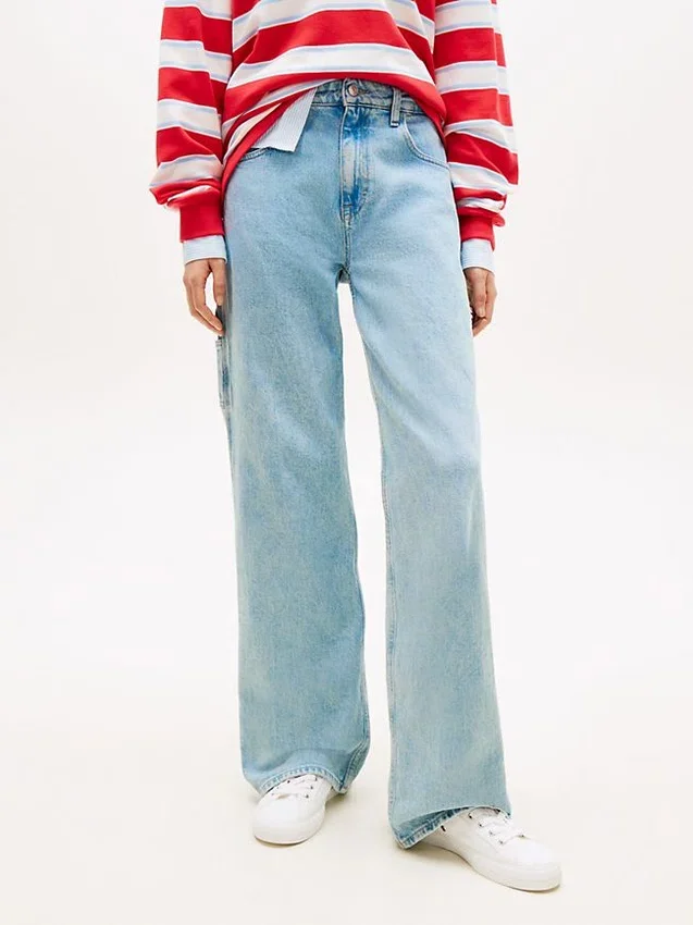 Tommy Jeans Distressed Straight Jean Tommy Jeans Distressed Straight Jean