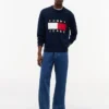 Tommy Jeans Flag Logo Crewneck Sweater