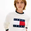 Tommy Jeans Flag Logo Tipped Sweater