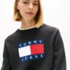 Tommy Jeans Flag Logo Tipped Sweater