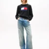 Tommy Jeans Flag Logo Tipped Sweater
