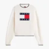 Tommy Jeans Flag Logo Tipped Sweater