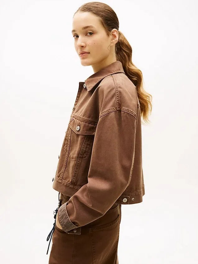 Tommy Jeans Garment-Dyed Canvas Jacket Tommy Jeans Garment-Dyed Canvas Jacket